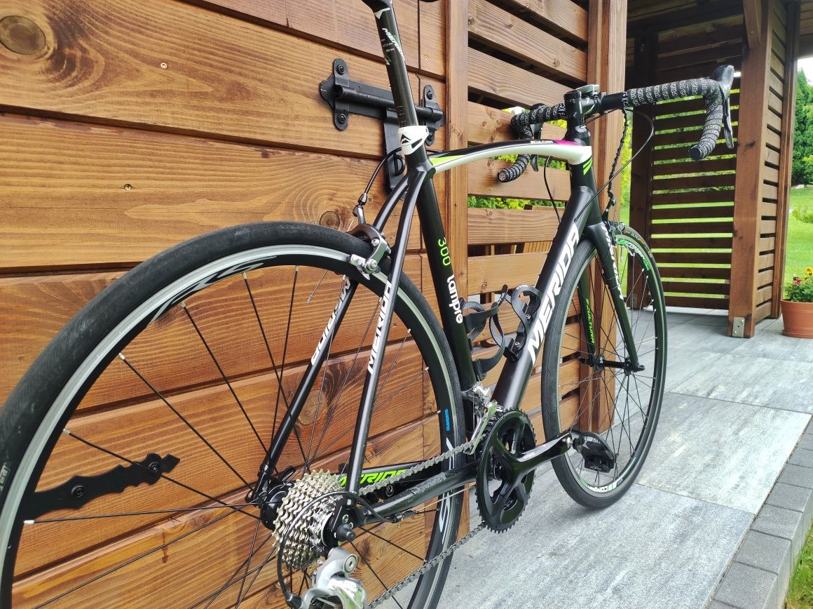 Rower szosowy Merida Scultura 300 Lampre - Cały NOWY NAPĘD, L (56)