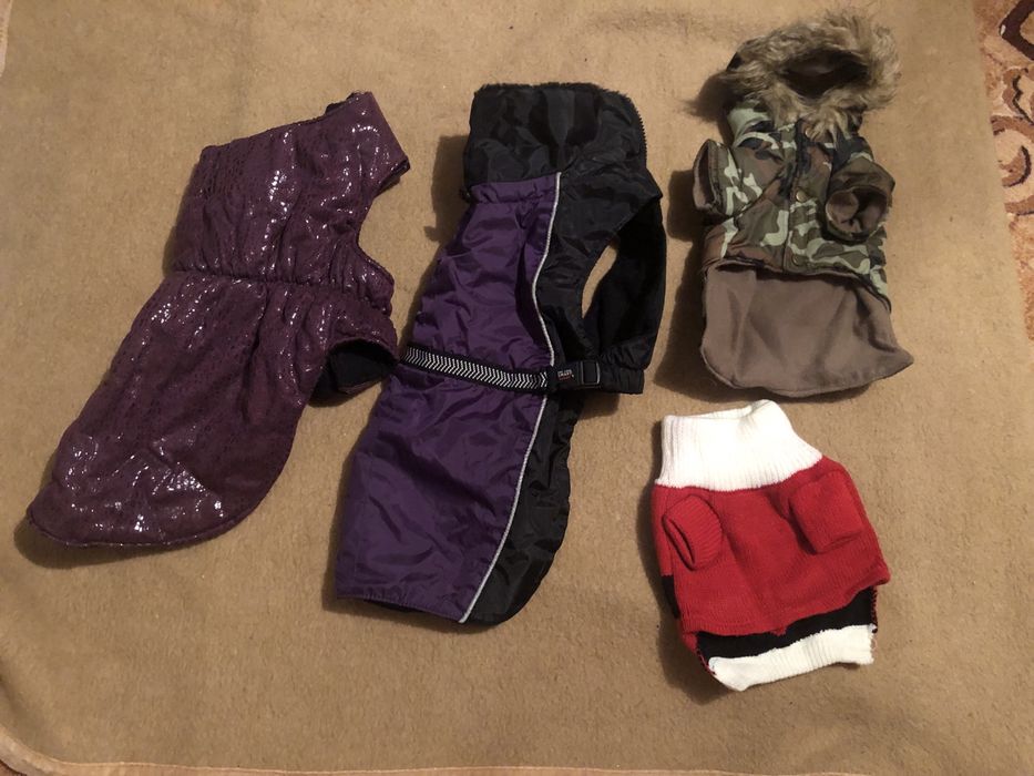 Одежда собаке курточка флисовая