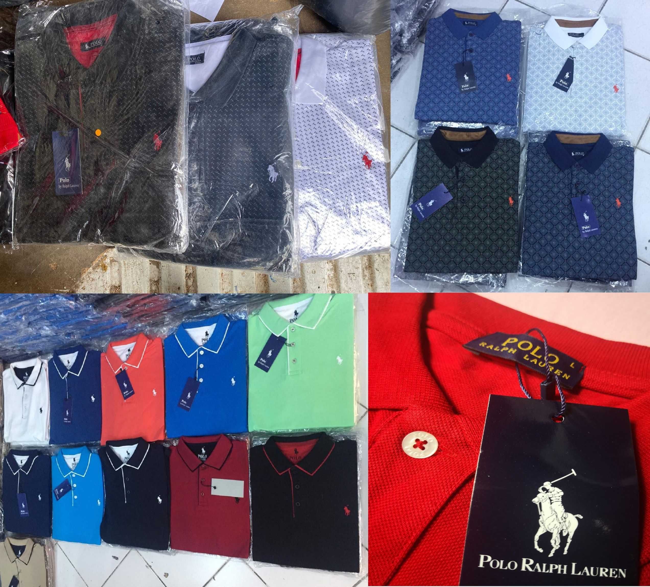 Polowki męskie polo Ralph Lauren nowe logowane premium