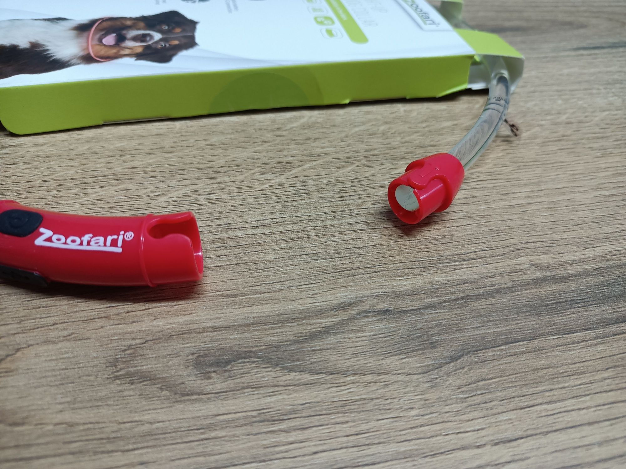 Obroża świecąca led dla psa kota ładowanie usb