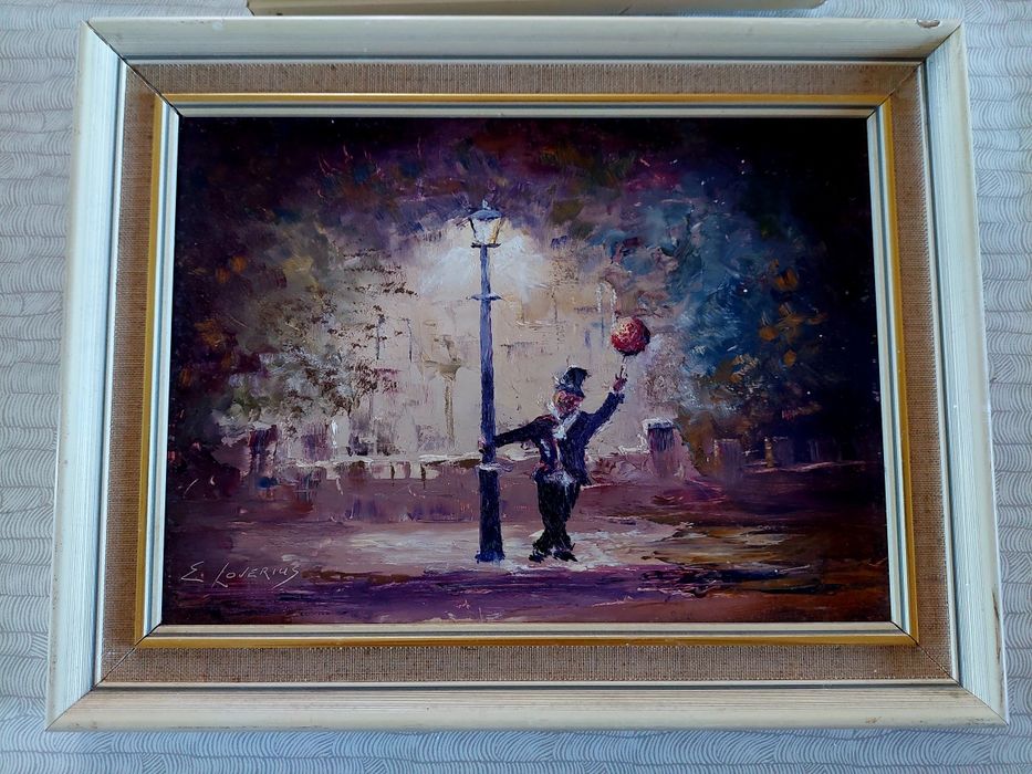 Оригинальные картины Edward Loverius (1911–1992г)