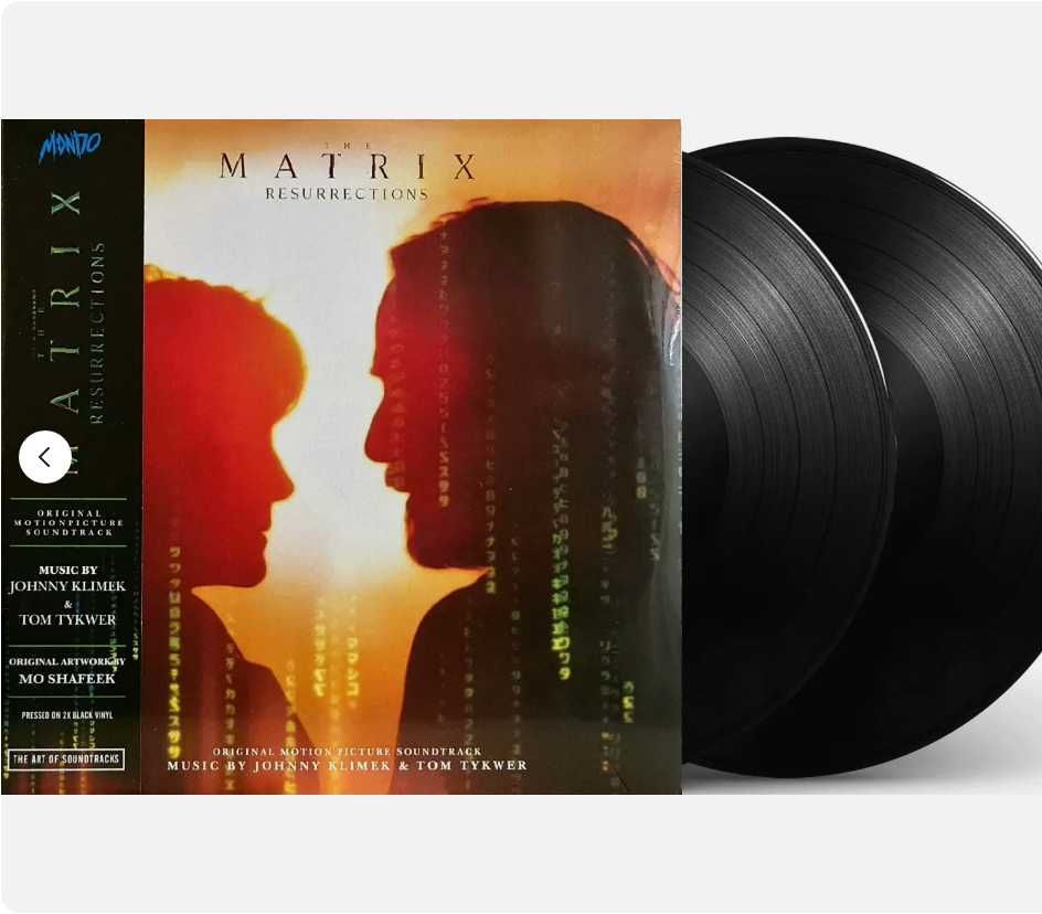 THE MATRIX RESURRECTIONS "Soundtrack + The Remixes" + Hoodie + Blu-Ray