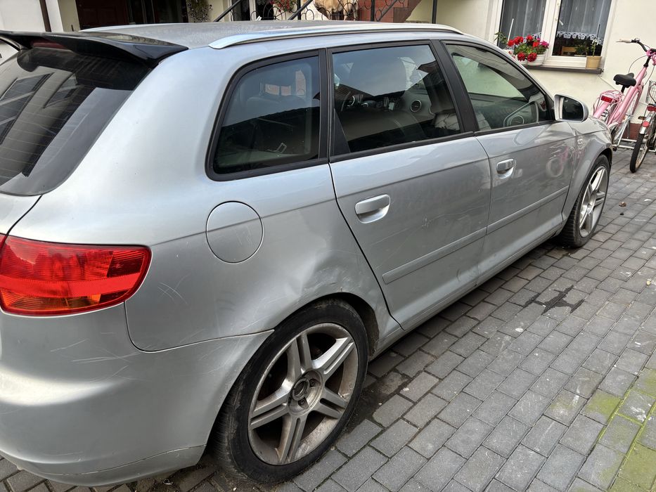 Audi a3 8p 2.0 TDI S-line | 5 Drzwiowe | Siedzenia S-Line | Alufelgi