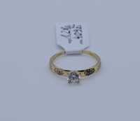 Złoty pierścionek 585 1,28 gram rozmiar 18 NOWY