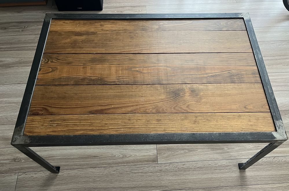 Stolik kawowy industrialny loft