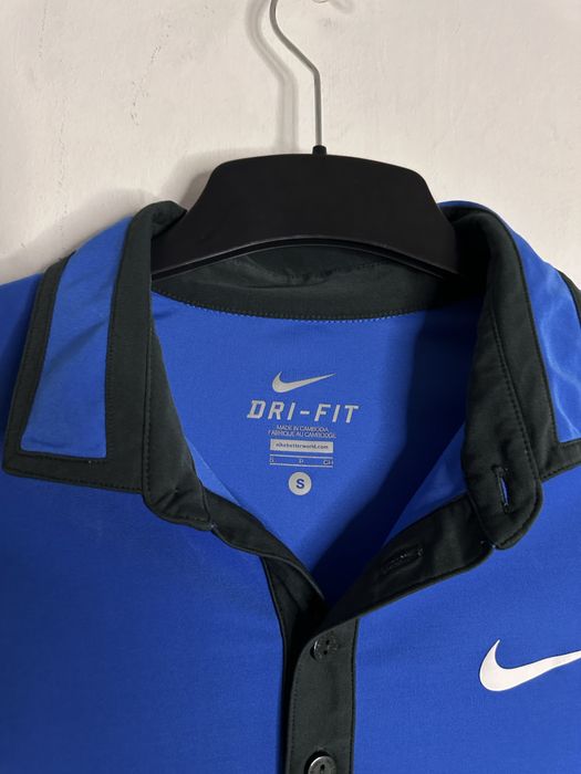 Nike Dri-FIT Court Tennis Roger Federer Line Jersey поло теніс джерсі