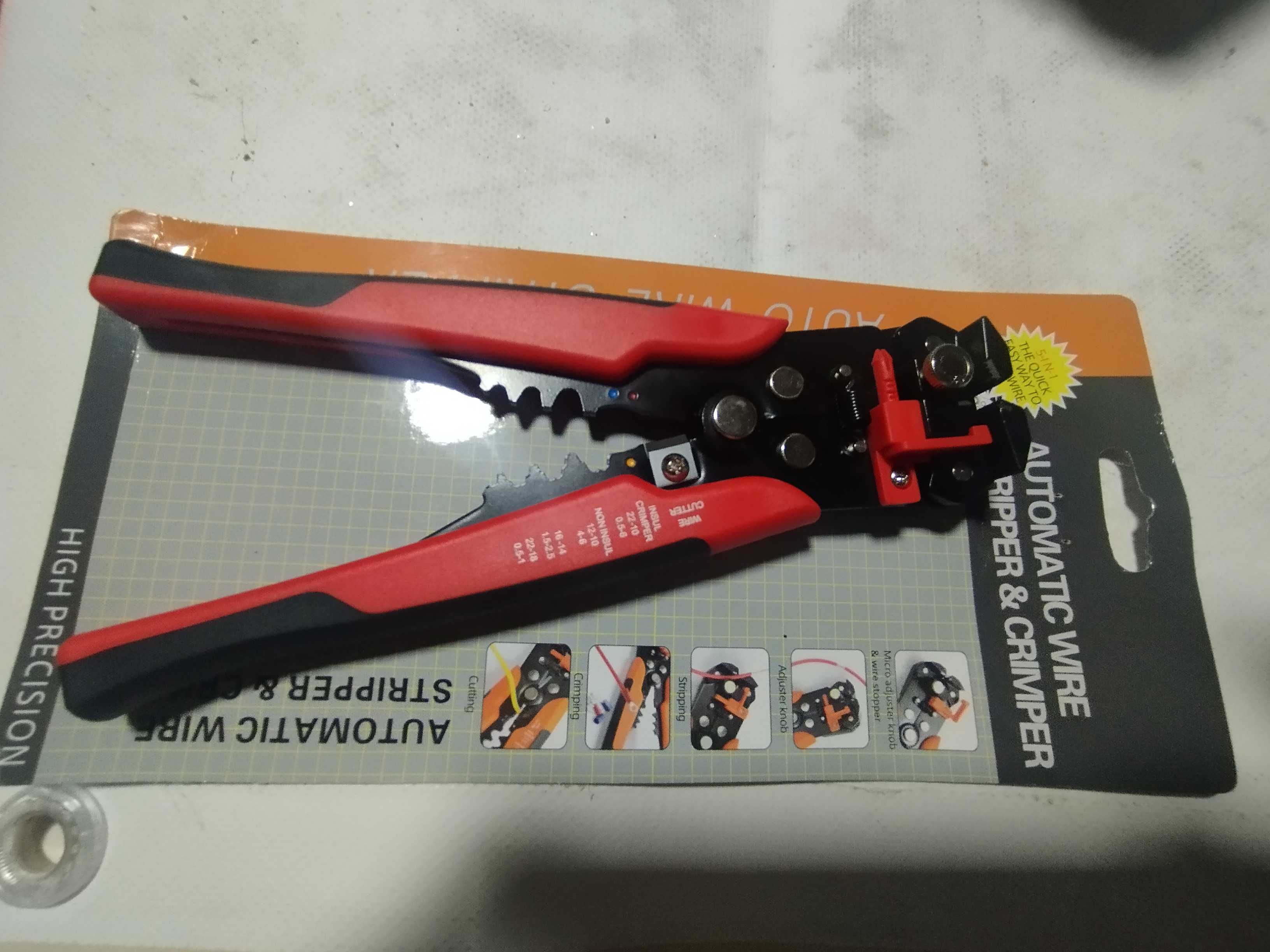 Descarnador automático profissional para eletricista