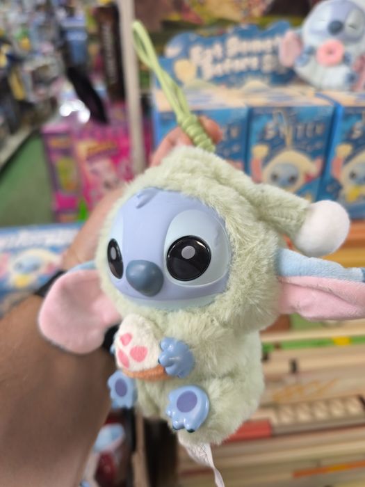 М'яка іграшка Стіч сюрприз Stich Labubu Лабубу брелок з Польщі