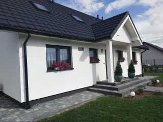 Dom z poddaszem użytkowym dom stan deweloperski szkieletowy 140,6m2