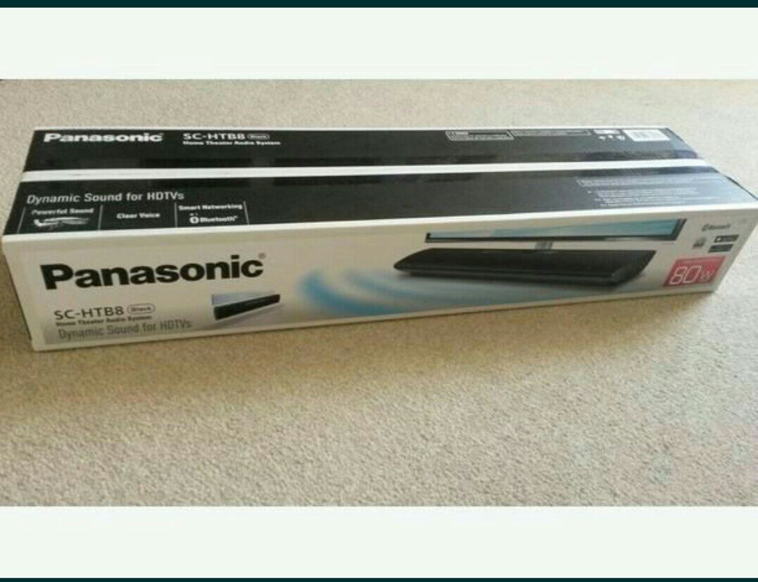 Barra de som Panasonic SC-HTB8EG-K 80Watts Bluetooth