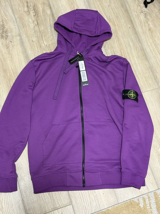 Кофта зіп худі stone island zip-hudie