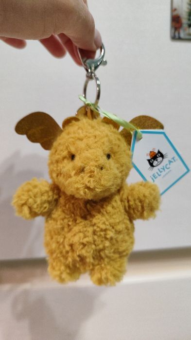 Jellycat игрушка дракончик брелок