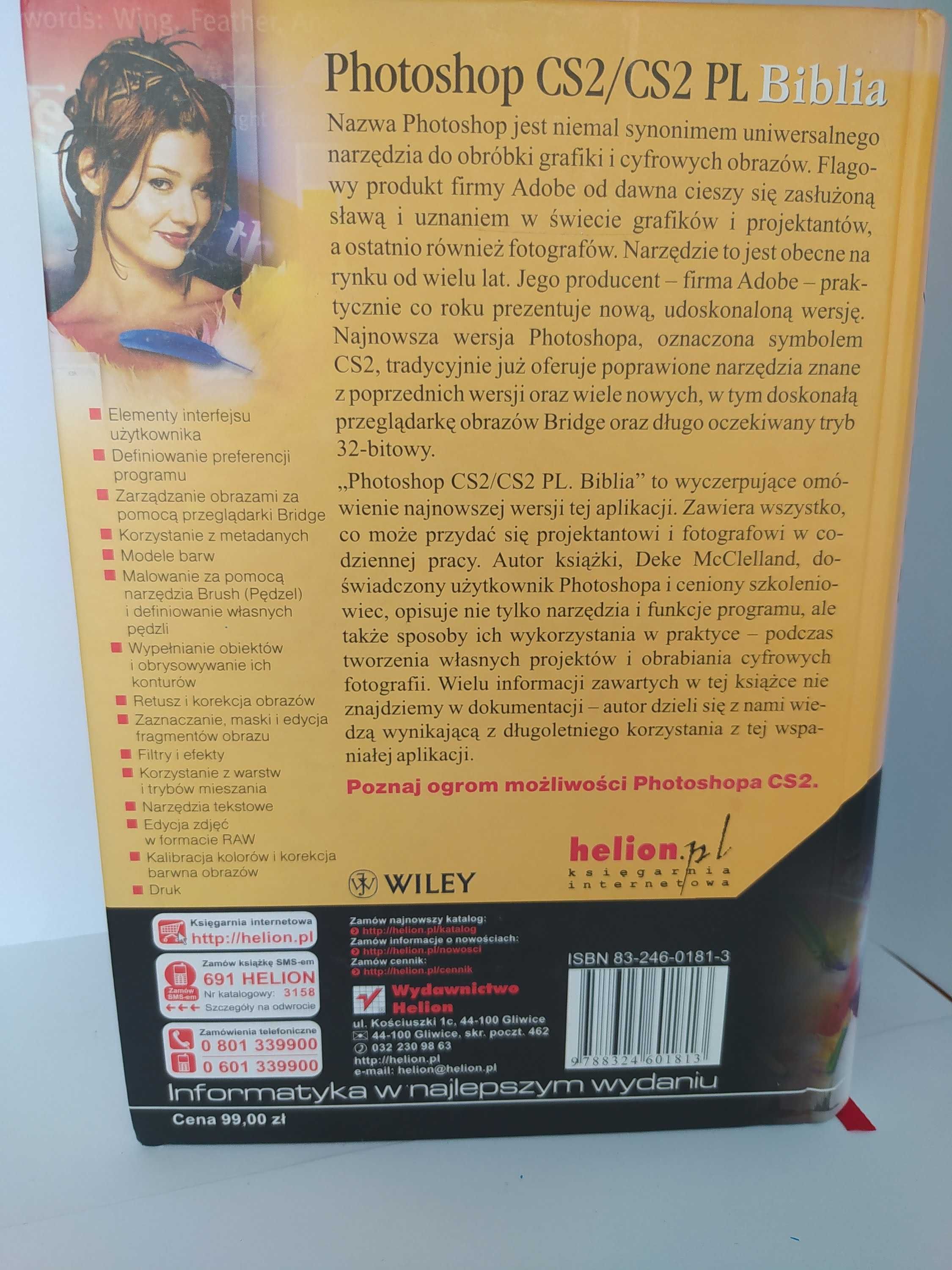 Photoshop CS2/CS2 PL książka Biblia Helion