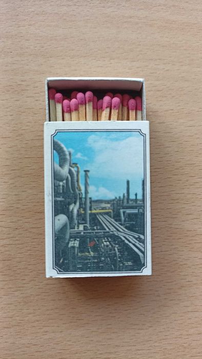 6 Caixas de Fósforos d' A Companhia Nacional Petroquímica