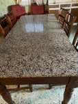Conjunto mesa de cozinha, com 6 cadeiras.