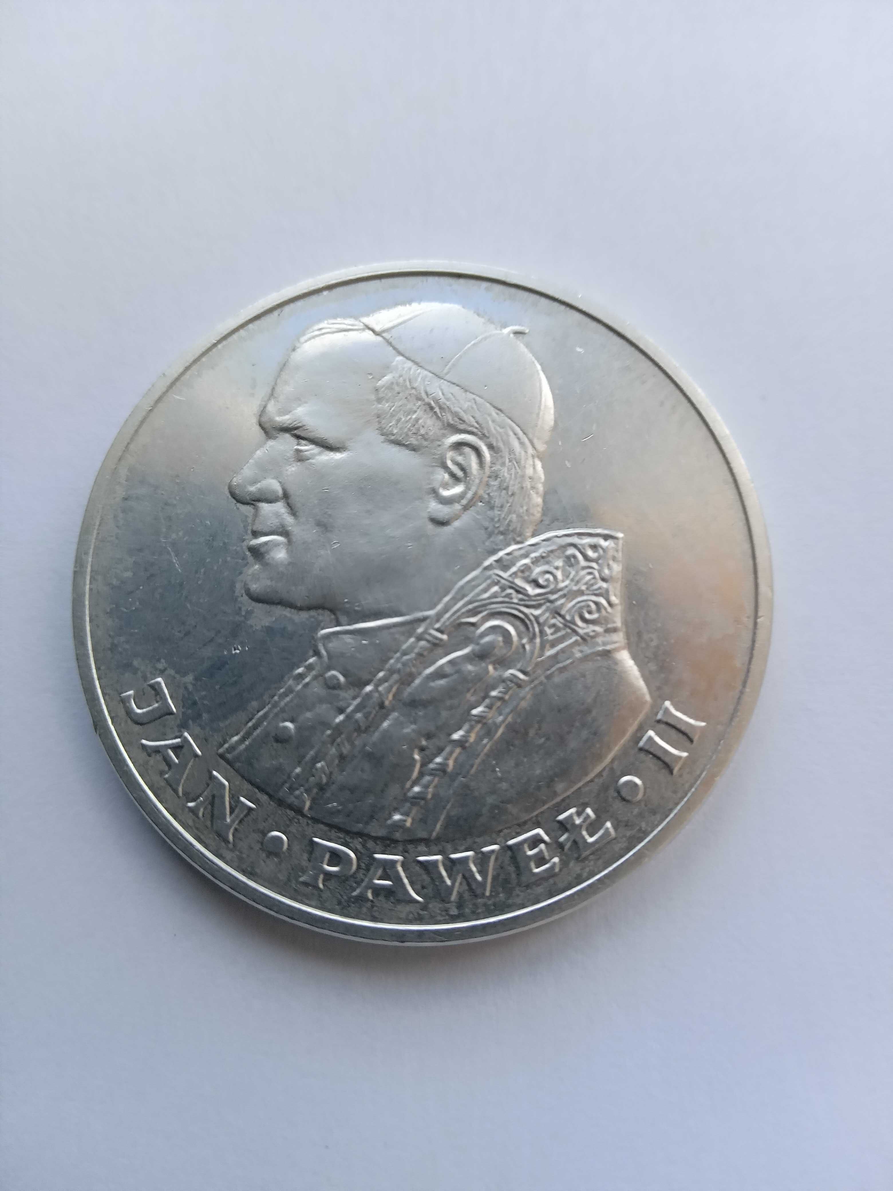 Срібна монета Польщі.