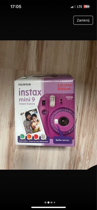 Instax mini 9 polecam pls etui