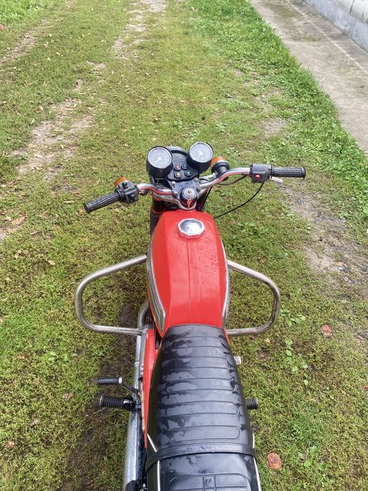 Ява 638 з мотором 634 ,заводиця, димить, їде!!