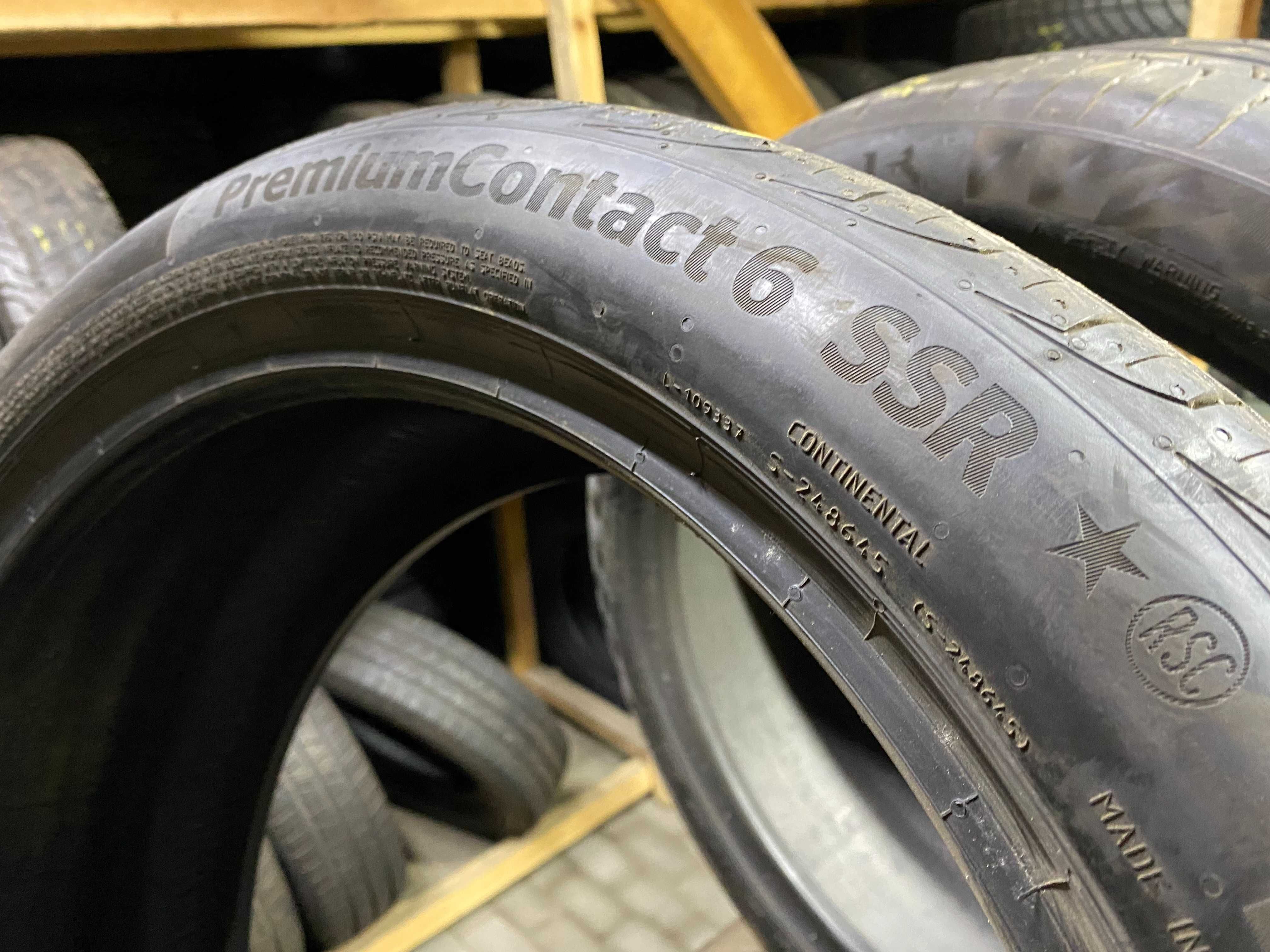 Літня пара 225/45R19 Continental PremiumContact6 RFT 7мм
