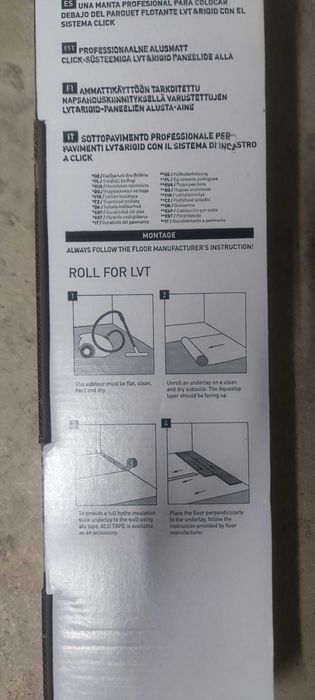 Podkład Arbiton Multiprotec Vinyl clic. Okazja!