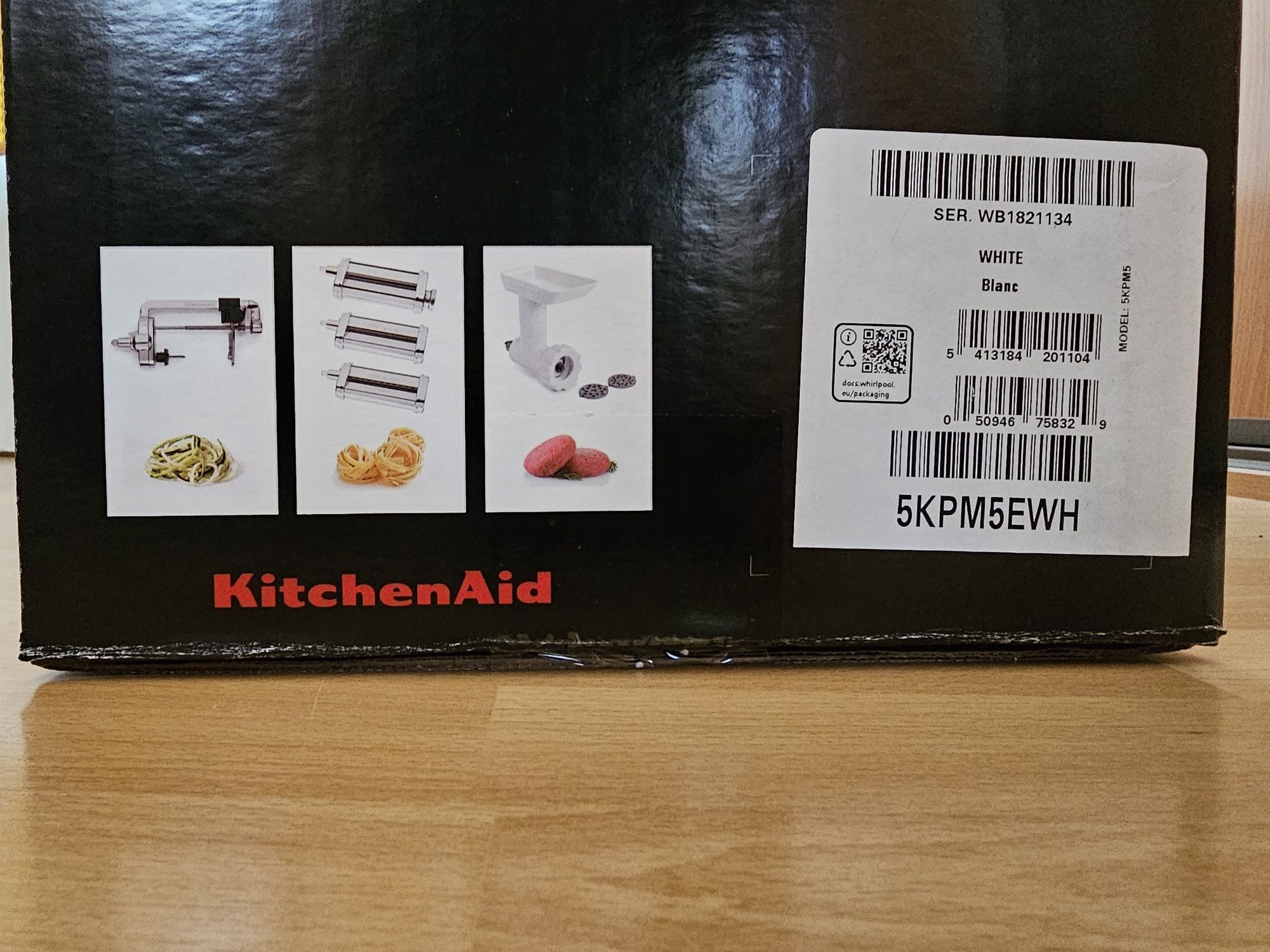 Nowy KitchenAid Heavy duty 4,8l - 5KPM5EWH - wysyłka przez OLX