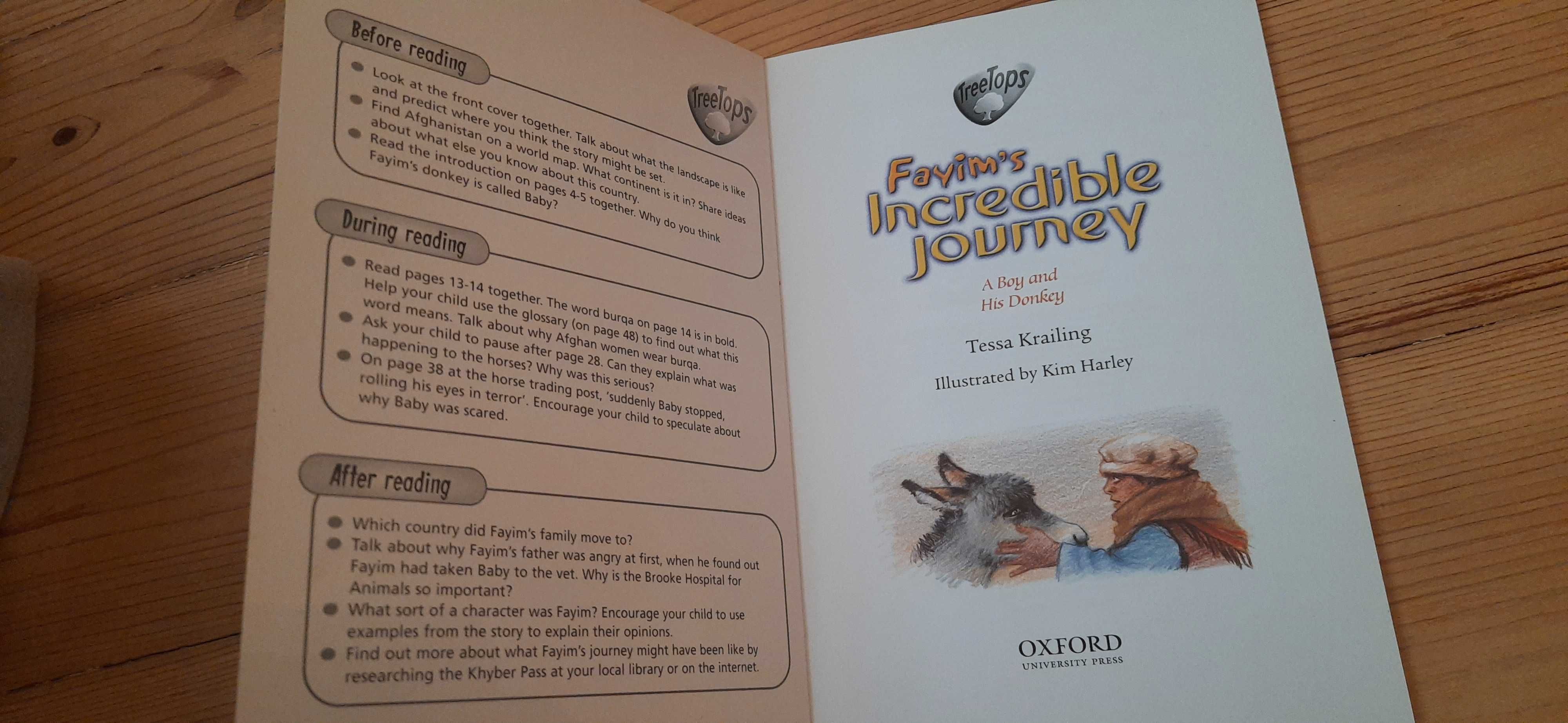 Fayim's. Incredible journey. Tessa Krailing. Для изучения английского.