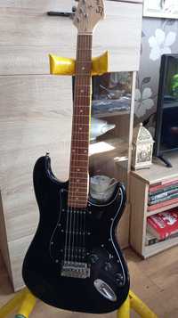 Gitara elektryczna Ever Play ST-2 BK/BK HSS