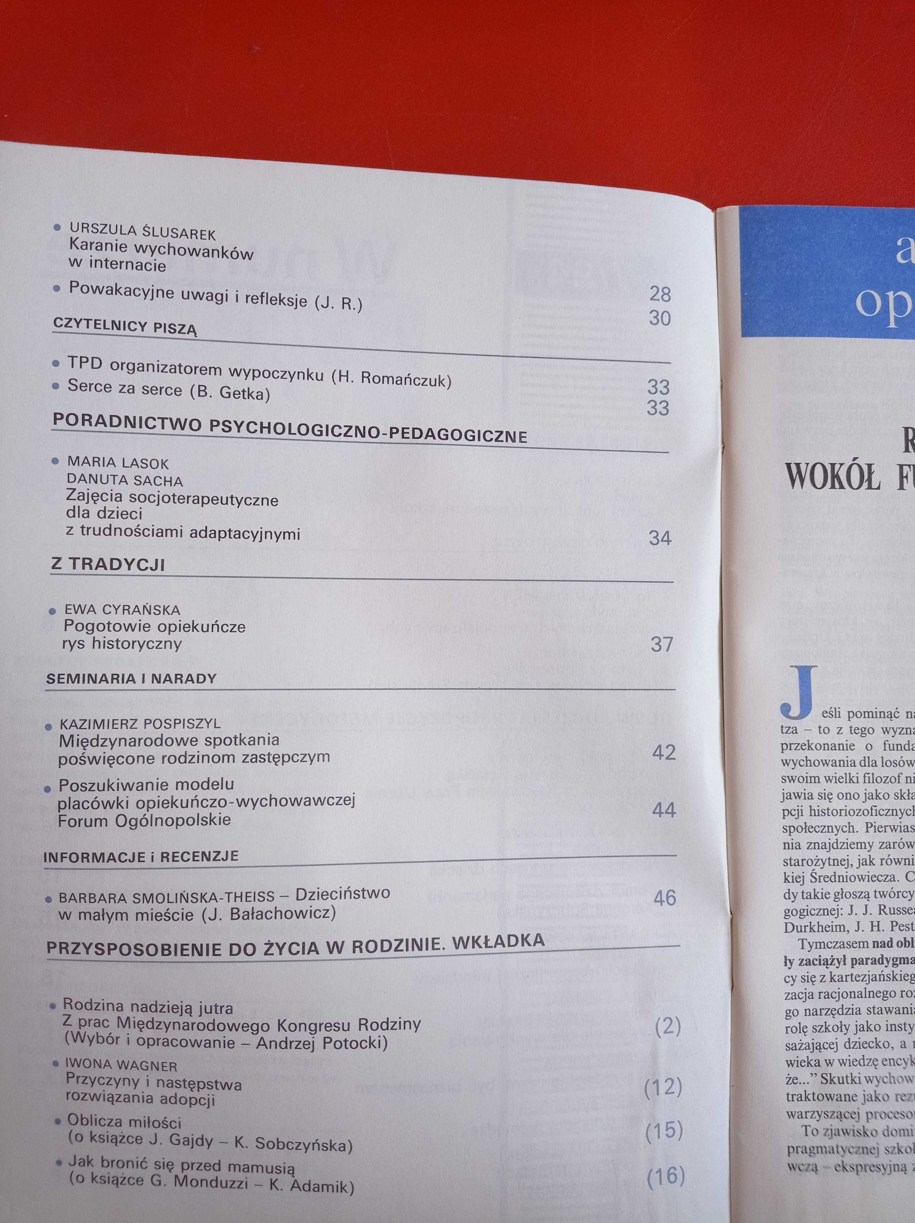 Problemy opiekuńczo-wychowawcze, nr 7/1994, wrzesień 1994