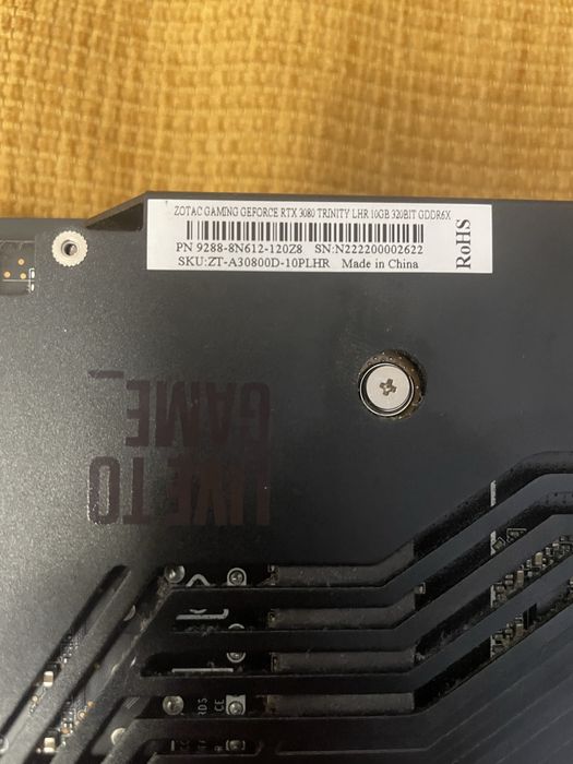 Rtx 3080 zotac, palit, msi,asus