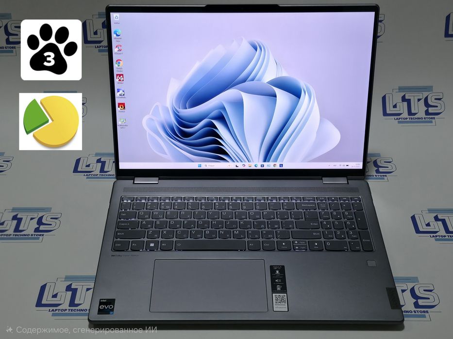 Lenovo Yoga 7 16IAH7 2.5k i7-12700H/ram32/ssd512 трансформер