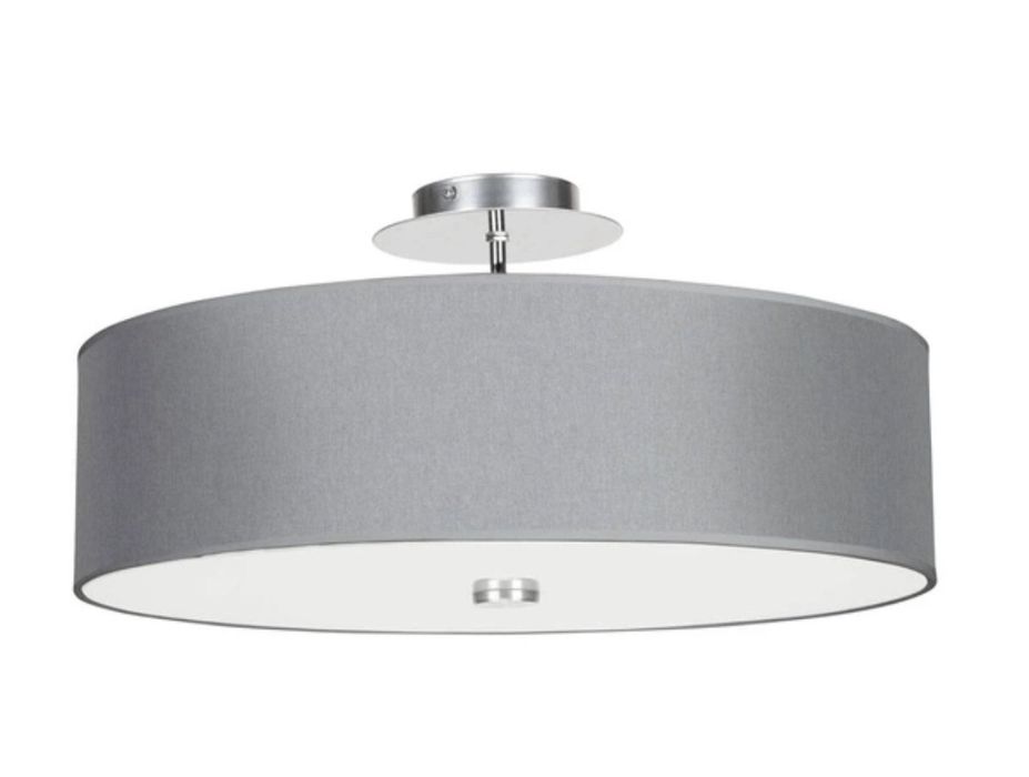 Lampa sufitowa Plafon szary 50cm polska marka