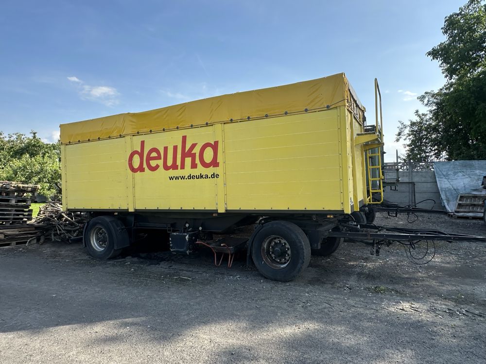 MAN TGX 26.440 zestaw z przyczepą wywrotka trójstronna
