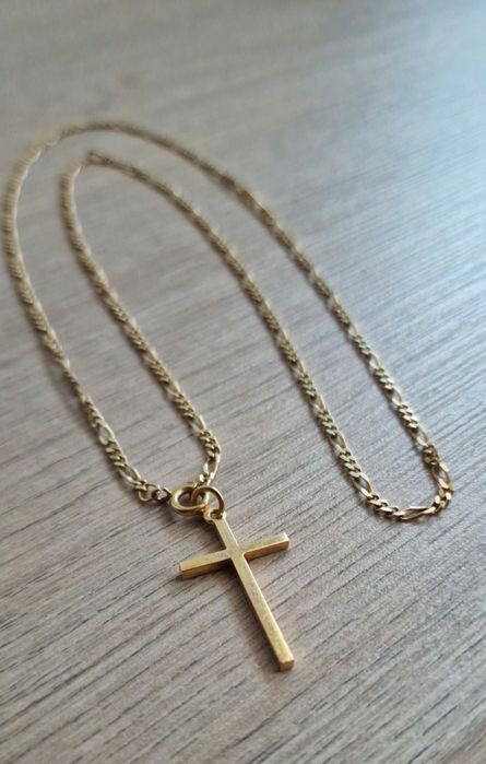 Fio em Ouro com Cruz 19.2K