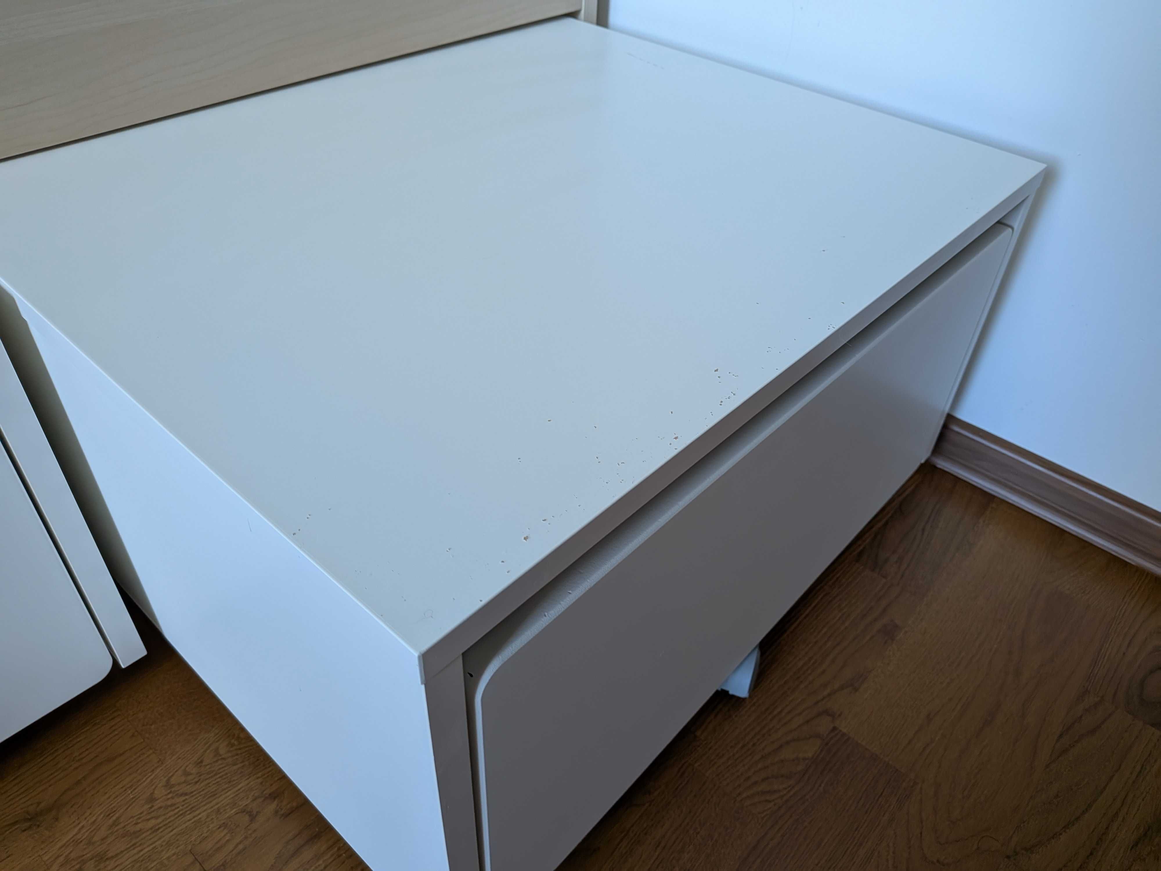 Łóżko Ikea Slakt z 3 pojemikami 90cm x 200cm bez materaca