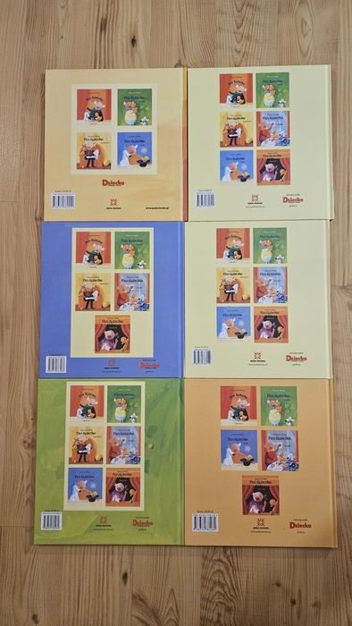 Zestaw 6 nowych książeczek dla dziecka Pan Kuleczka