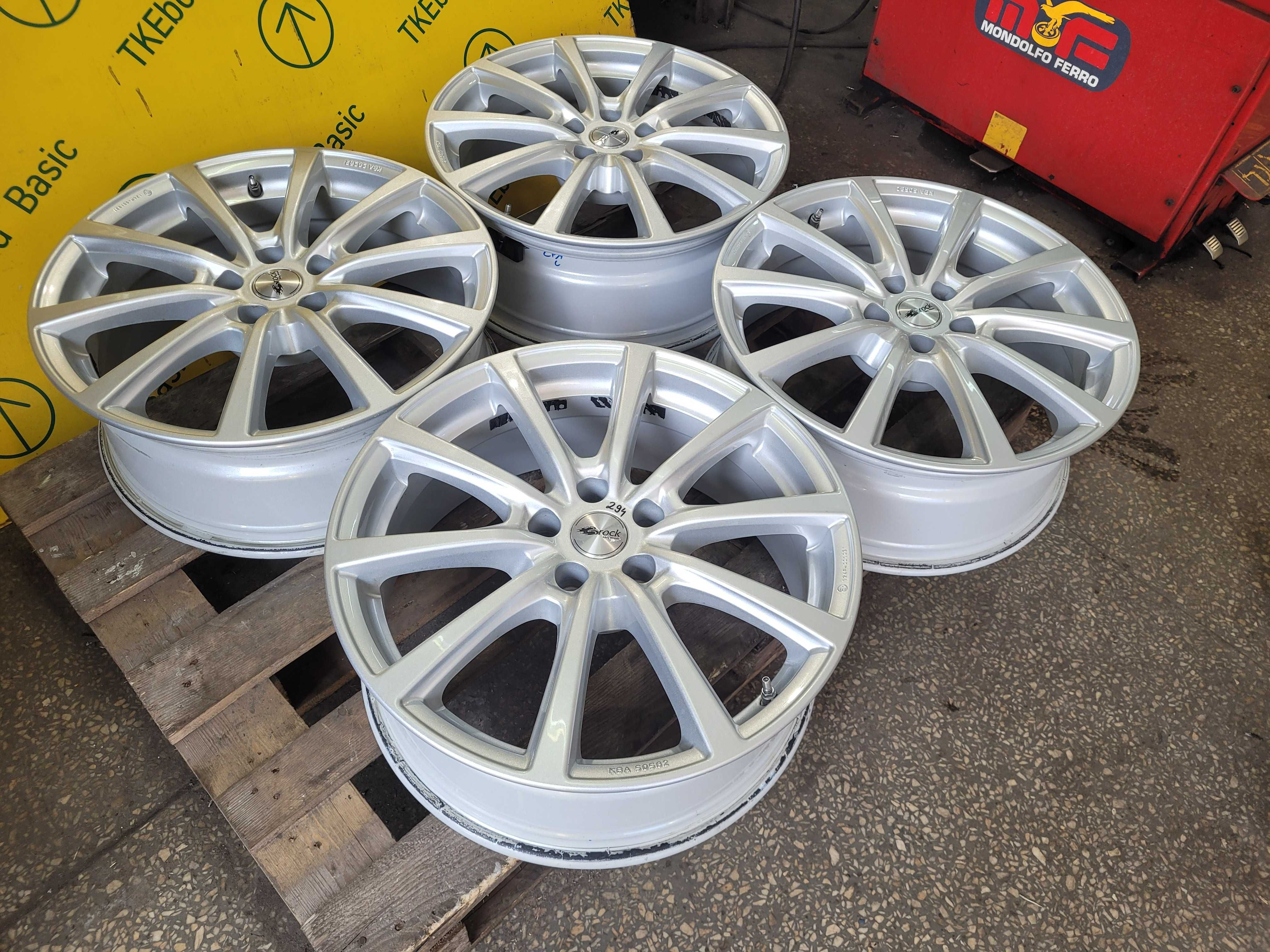 Alufelgi 5x112 19 Brock Audi Q5 A4 A6 A7 A5 A8 Mercedes VW ET32