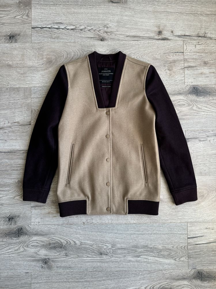 Бомбер харік allsaints wool women’s розмір S