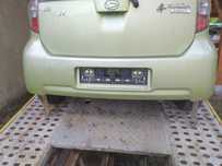 Zderzak Tylny Zielony Daihatsu Sirion II/ Subaru Justy IV Wysyłka