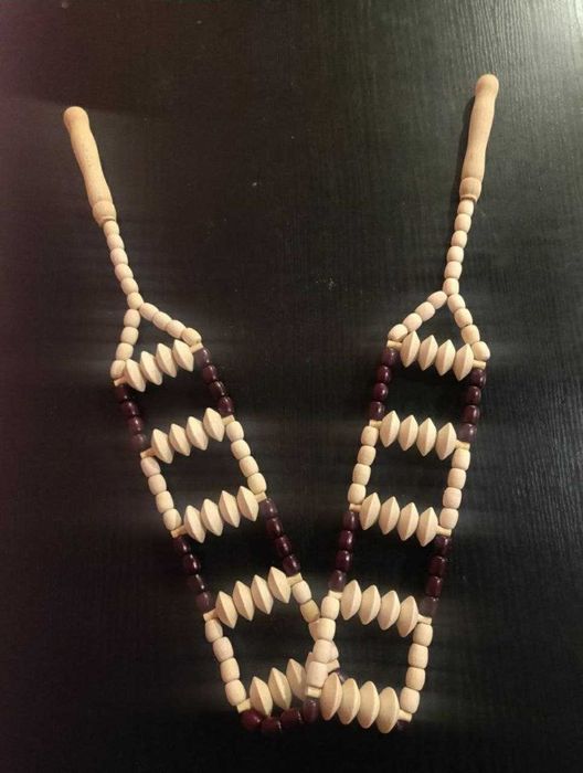 Массажер деревянный для спины и тела