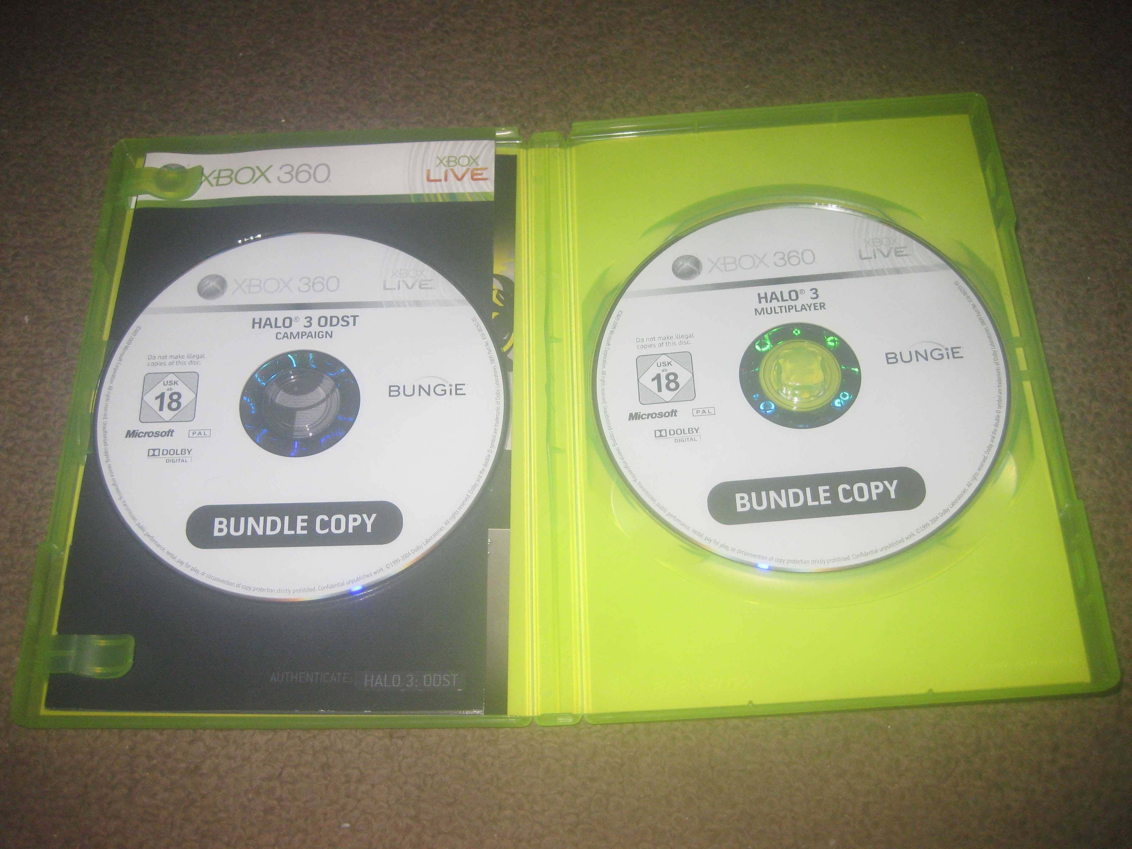 Jogo "Halo 3: ODST" para a Xbox 360/Completo!