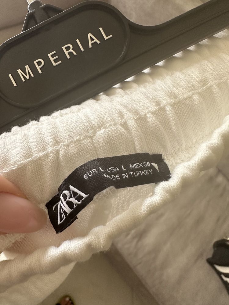 Бавовняні літні штани Zara симовлічна ціна