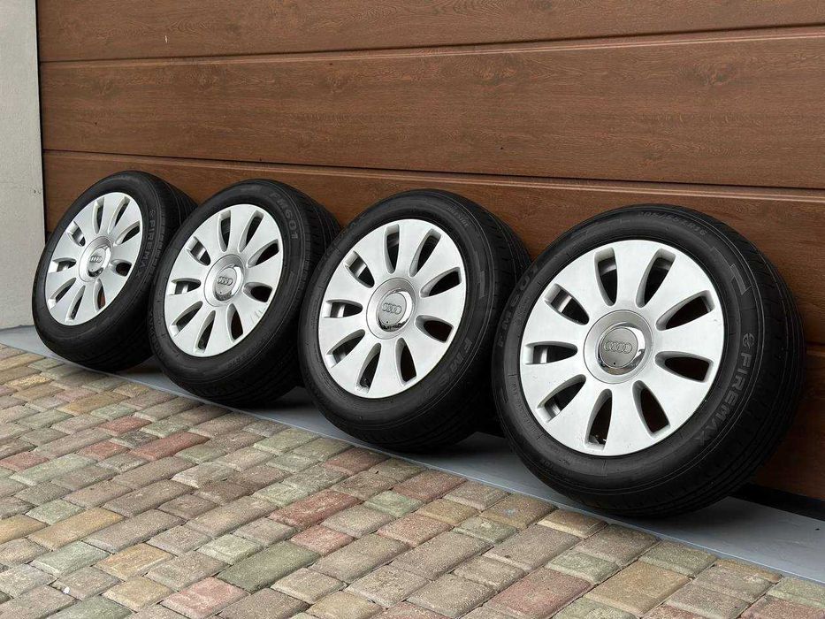 Диски з шинами 5x112 R16 Volkswagen Passat Golf Caddy Audi Skoda Seat