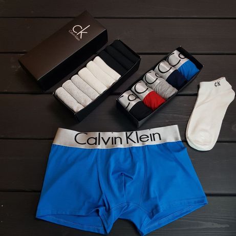 Набір чоловічої нижньї білизни Calvin Klein чоловічі труси боксери
