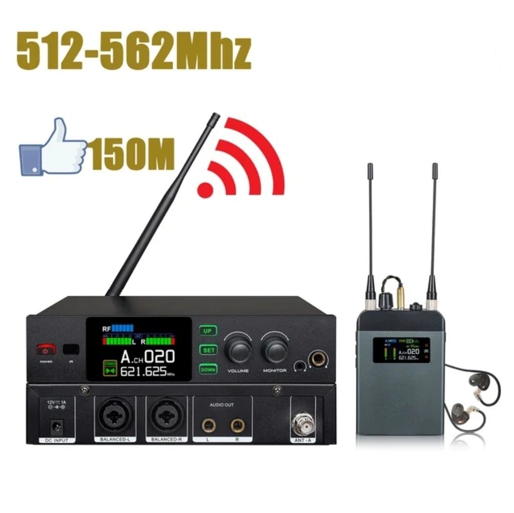 In ear stereo monitor system