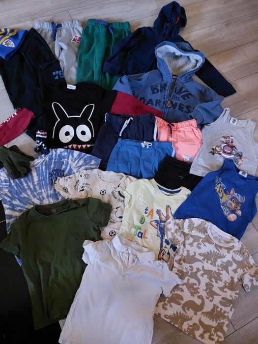 Duży zestaw dla chłopca 110/116