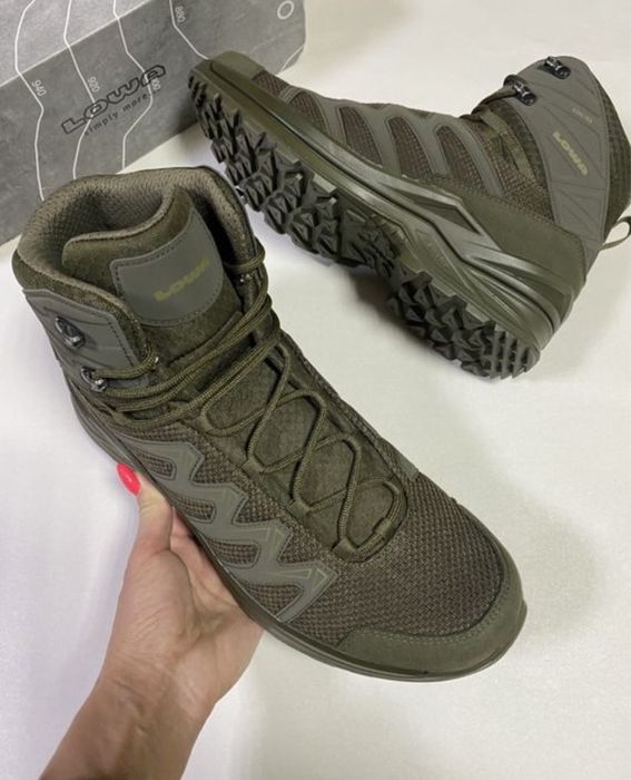 41.5р, 42.5р, 47р. Берці ОРИГІНАЛ Lowa INNOX Pro GTX Mid TF Green