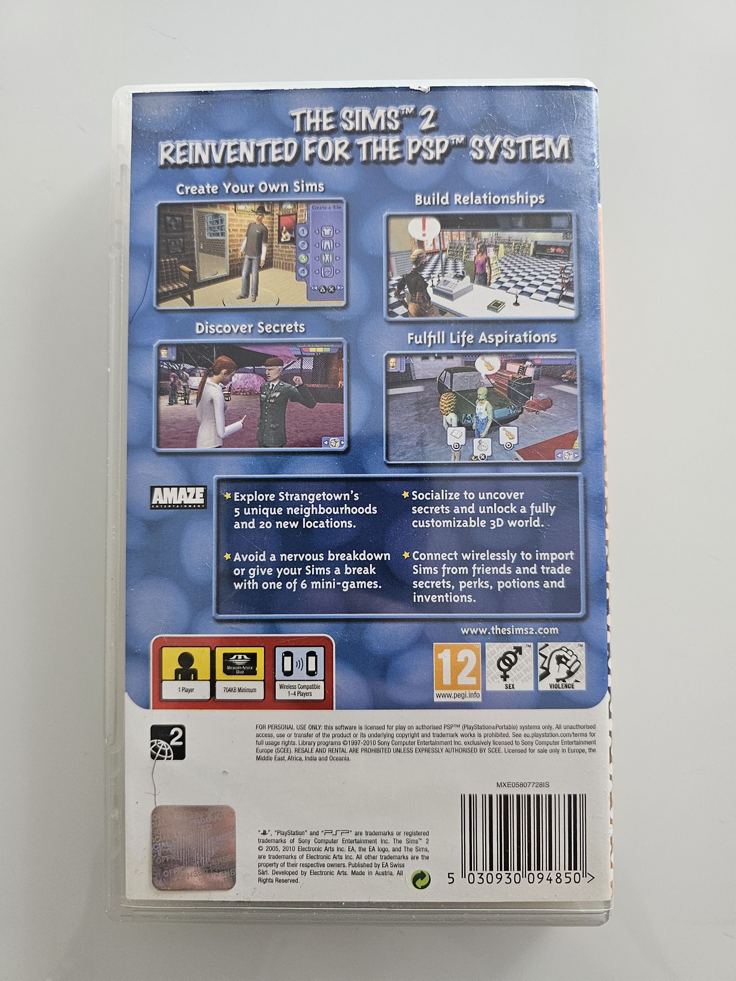 The Sims 2 PSP Gra