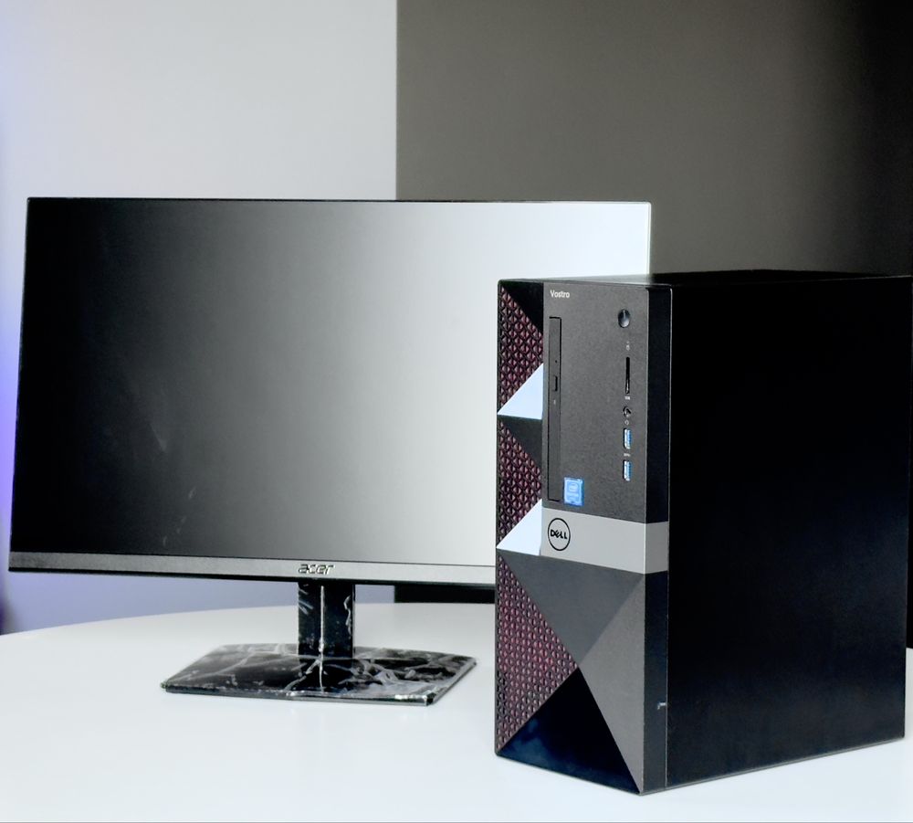 Dell Vostro 3668 та монітор Acer HA240Y bid