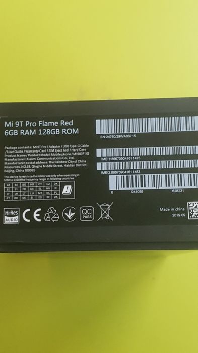 Xiaomi mi 9t pro 128