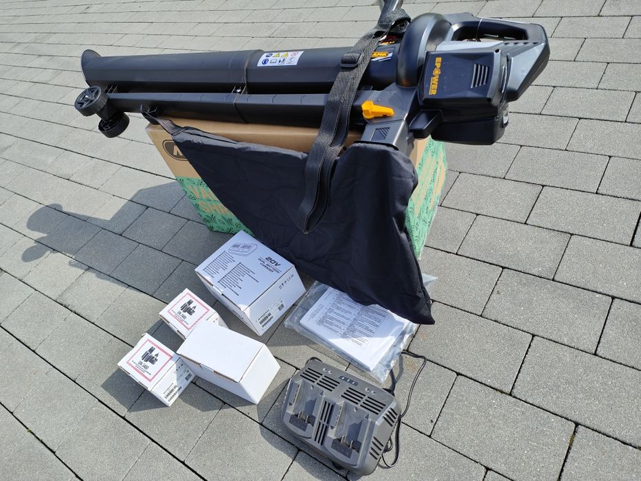 Dmuchawa akumulatorowa do liści rozdrabniacz